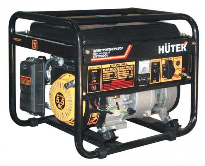 Генератор бензиновый huter dy2500l