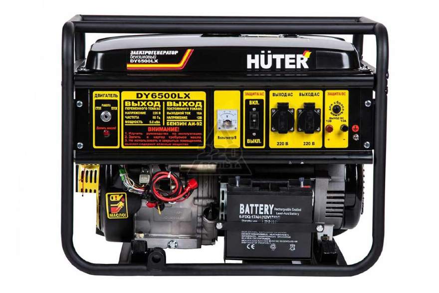 Huter 6500l генератор
